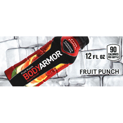 DS42BAFP12 - Body Armor Fruit Punch (12oz Bottle with Calorie) - 1 3/4" x 3 19/32"