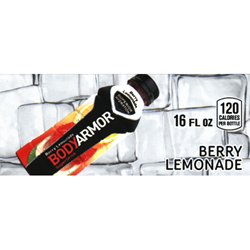 DS42BABL16 - Body Armor Berry Lemonade Label (16oz Bottle with Calorie) - 1 3/4" x 3 19/32"