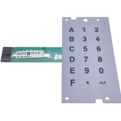 D401889 - DN Bevmax 4 Phoenix Key Pad Switch Membrane W/Overlay