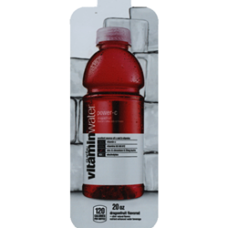 DS33VWR20 - Vitamin Water Revive Label (20oz Bottle with Calorie) - 3 5/8" x 10"