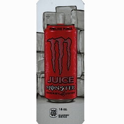 DS33MPP16 - Royal Chameleon Monster Energy + Juice Pipeline Punch Label (16oz Can with Calorie) - 3 5/8" x 10"