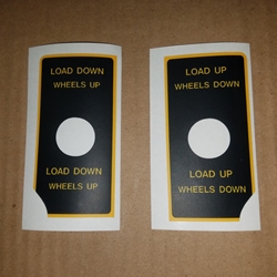 DS1275Q - Lectrotruck Load Up/Load Down Decals