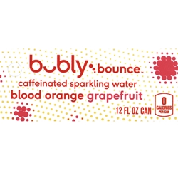 DS42BBBOG12 - Bubly Bounce Orange Grapefruit Label (12oz Can with Calorie) - 1 3/4" x 3 19/32"
