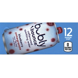 DS42BBTB12 - Bubly Bounce Blueberry Pomegranate Label (12oz Can with Calorie) - 1 3/4" x 3 19/32"