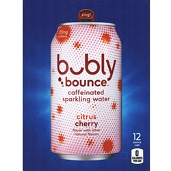 DS22BBCC12 - D.N. HVV Bubly Bounce Citrus Cherry Label (12oz Can with Calorie) - 5 5/16" x 7 13/16"