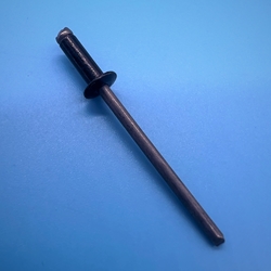 D3009-04 - AMS Steel 1/4" Grip Length  Black Rivet