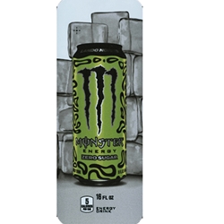 DS33MZSLN16 - Royal Chameleon Monster Lando Norris Energy Zero Sugar Label (16 oz Can with Calorie) - 3 5/8" x 10"
