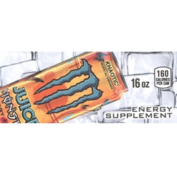 DS42MK16 - Monster Khaotic Energy Label (16oz Can with Calorie) - 1 3/4" x 3 19/32"