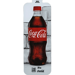 Royal Chameleon Coke 20 oz Bottle Label