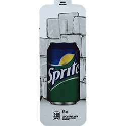 Royal Chameleon Sprite 12 oz Can Label