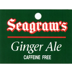 DS25SGA - Seagram's Ginger Ale Label - 2 5/16" x 3 1/2"