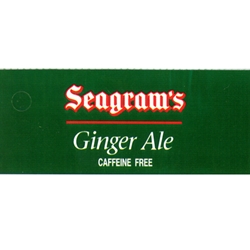 DS42SEA - Seagram's Ginger Ale Label - 1 3/4" x 3 19/32"