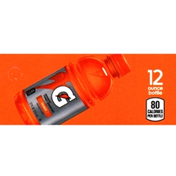 DS42GAO - Gatorade Orange Label (12oz Bottle with Calorie) - 1 3/4" x 3 19/32"