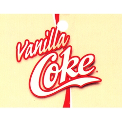 DS25VAC - Vanilla Coke Label - 2 5/16" x 3 1/2"