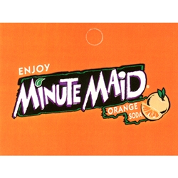 DS25MMO - Minute Maid Orange Label - 2 5/16 x 3 1/2