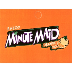 DS25MMO - Minute Maid Orange Label - 2 5/16" x 3 1/2"