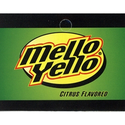 DS25MEY - Mello Yello Label - 2 5/16" x 3 1/2"