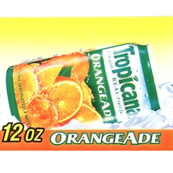 DS25TOA - Tropicana OrangeAde Label (12oz Can) - 2 5/16" x 3 1/2"