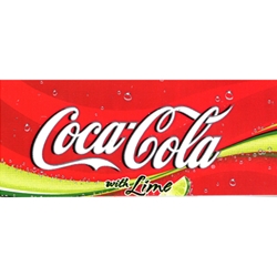 DS42CCL - Coca-Cola Coke with Lime Label - 1 3/4" x 3 19/32"