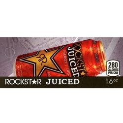 DS42RJU - Rockstar Juiced Label (16oz Can with Calorie) - 1 3/4" x 3 19/32"