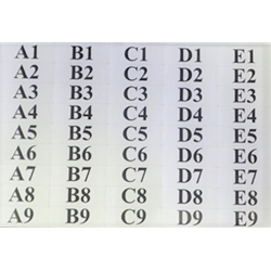 D80385726001 - DN/ECC Item Labels- Self Adhesive