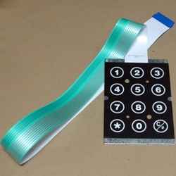 D25679 - AMS EPOCH Keypad Membrane- Numeric