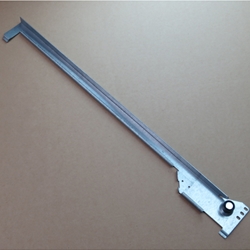 D181-7014 - National Tray Rail Assy. w/Roller- Left