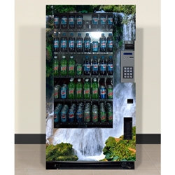 DS4025/500P-W - Royal 500 Waterfall Door Graphics Decal Set- Pepsi