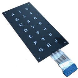 D1102917-002 - USI Keypad W/Plate